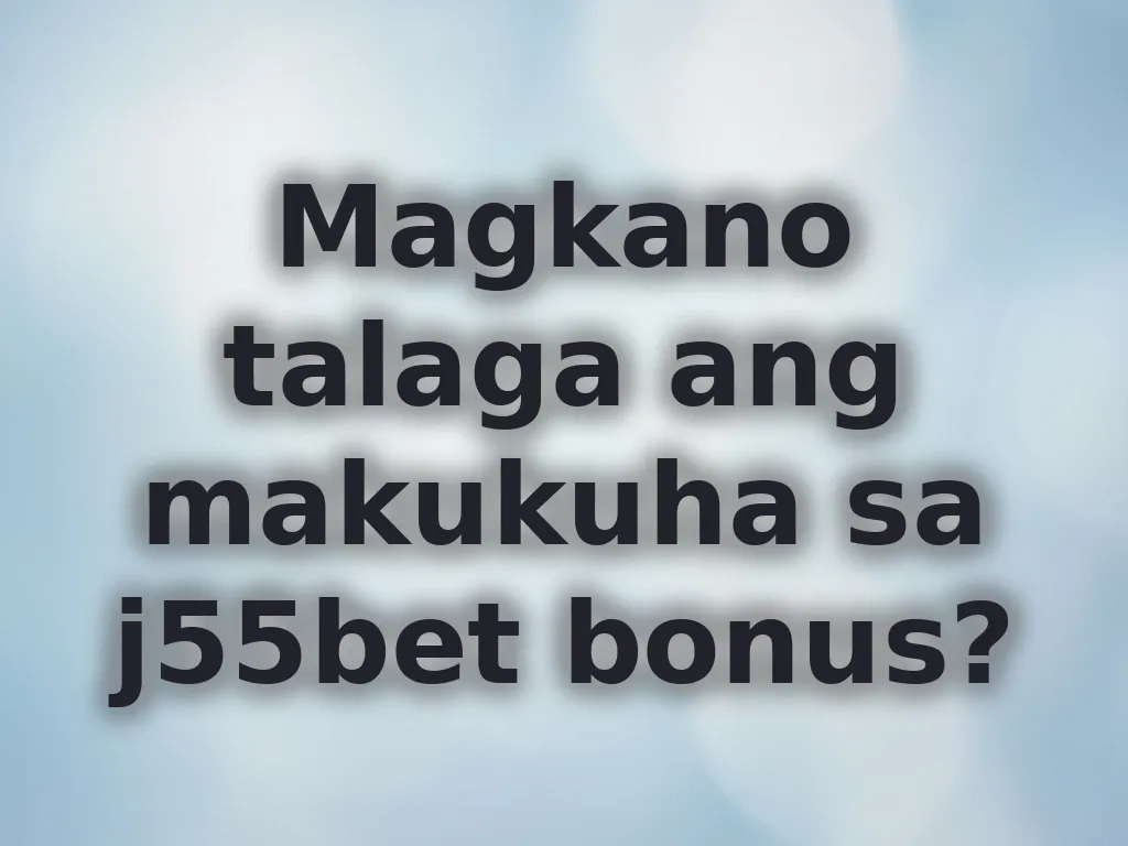 Bonus Calculation